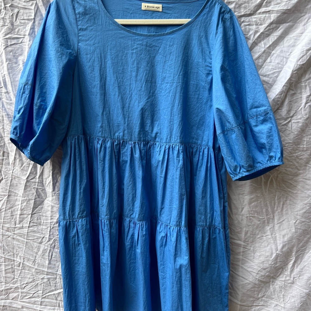 Blue A Bronze Age Nati Dress- Cool Blue